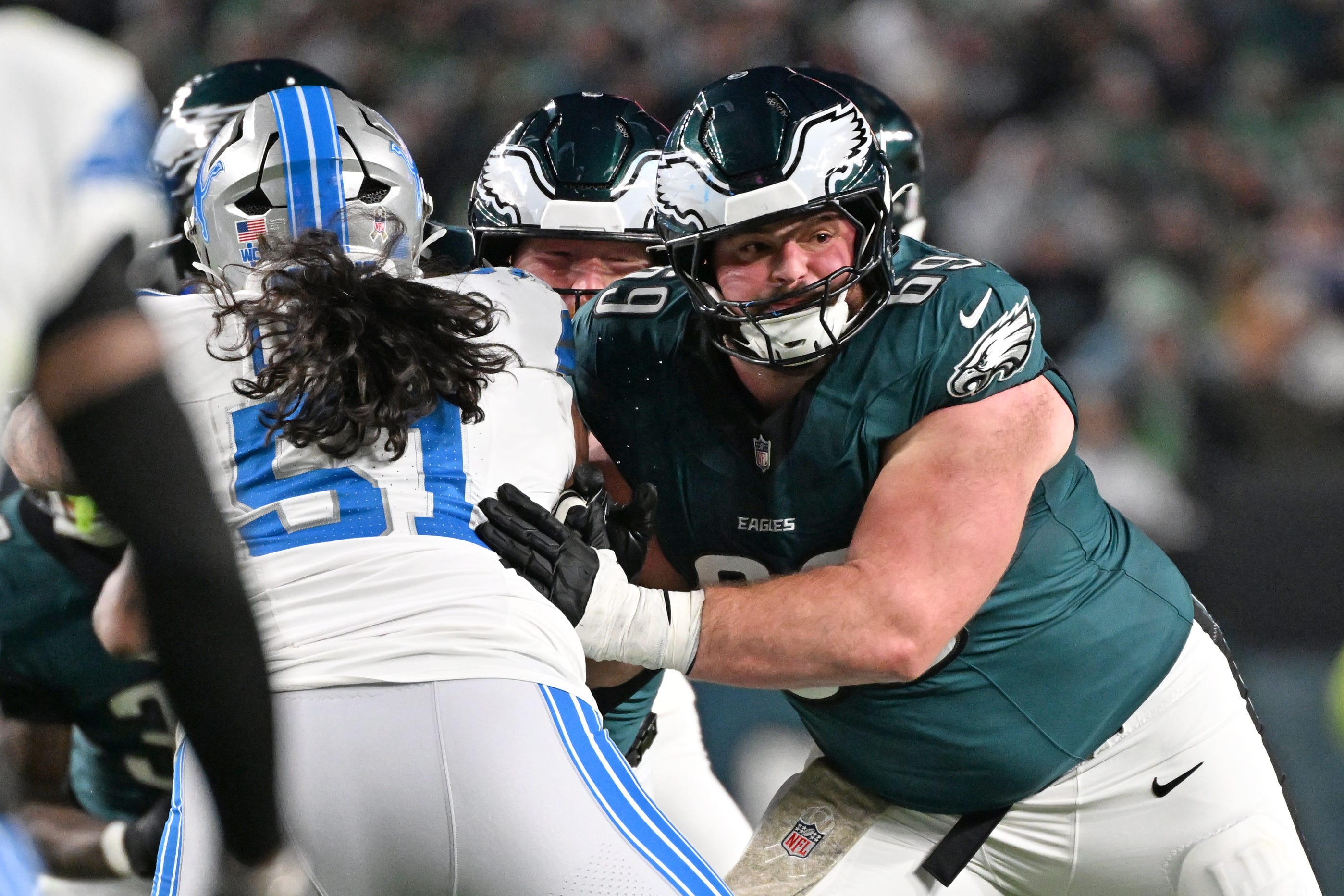 Landon Dickerson Blames Himself For Eagles Loss To Cowboys
