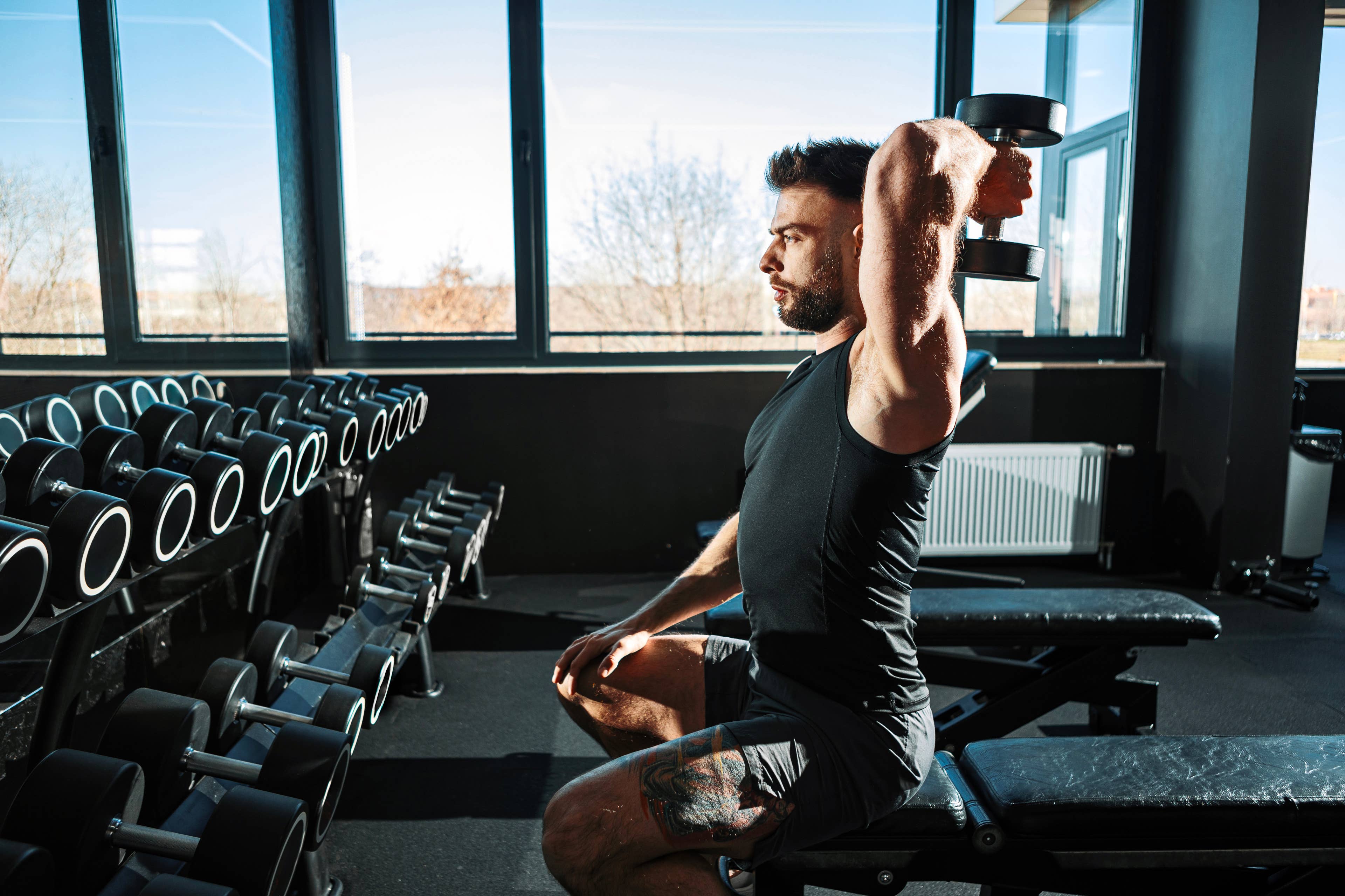 How to Get Bigger Arms Using Only the Dumbbells Already in Your Gym