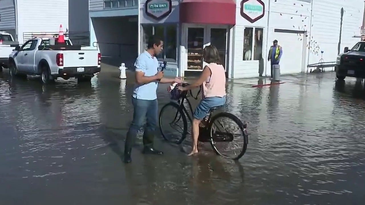 Side B Rcordes Potentially record-breaking king tides hit Newport Beach - AOL