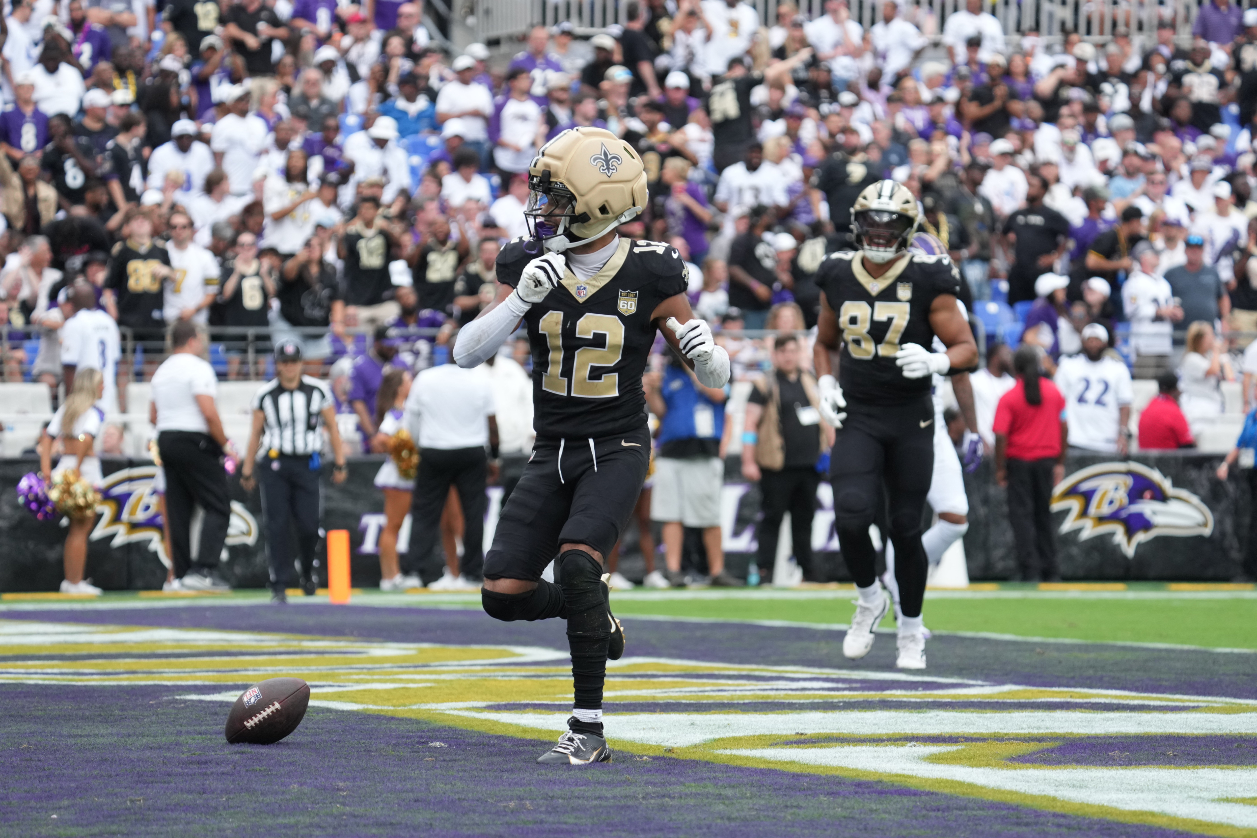 NFL: New Orleans Saints at Baltimore Ravens