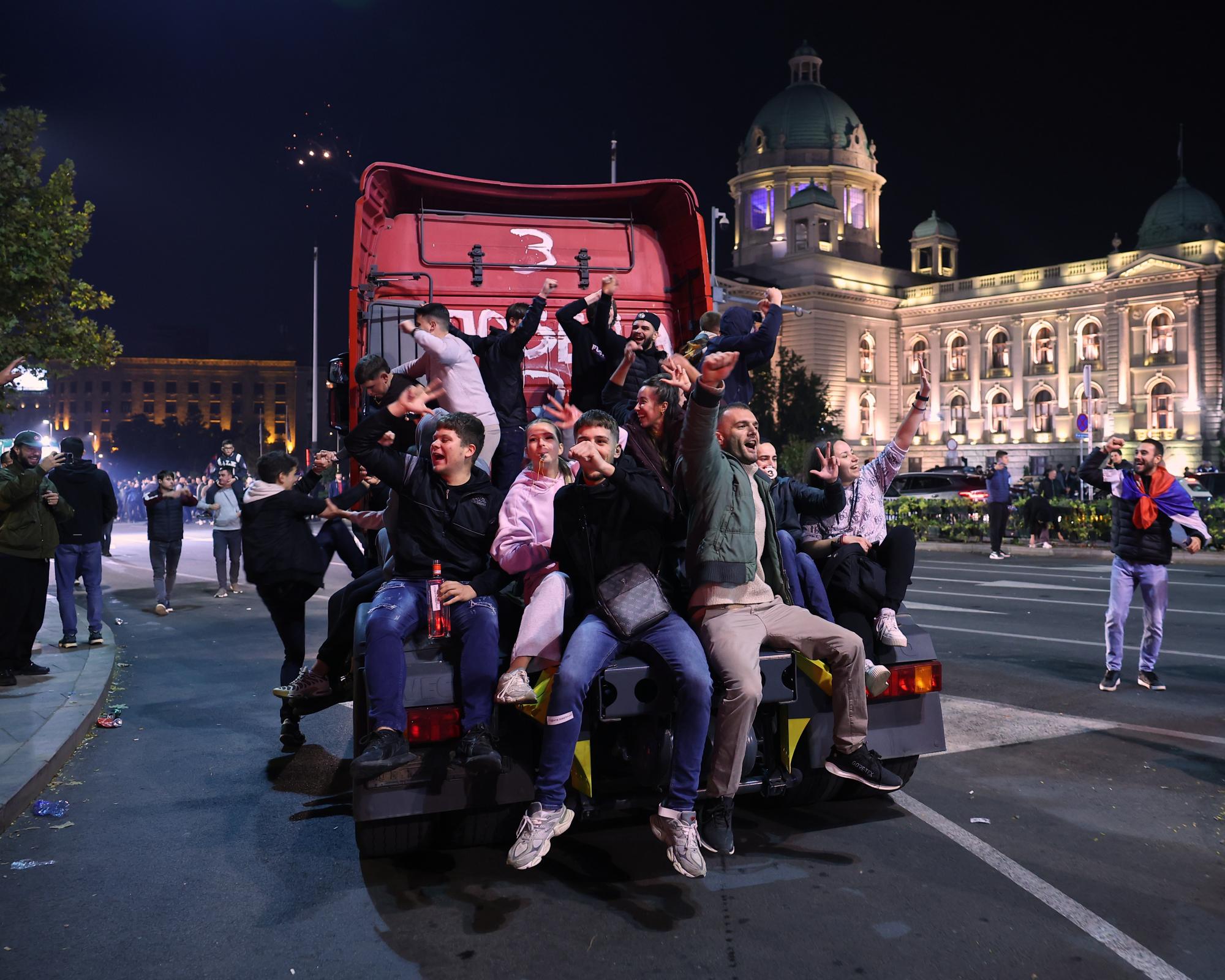Serbia's Student List preparing for talks on forming government despite no clear leader