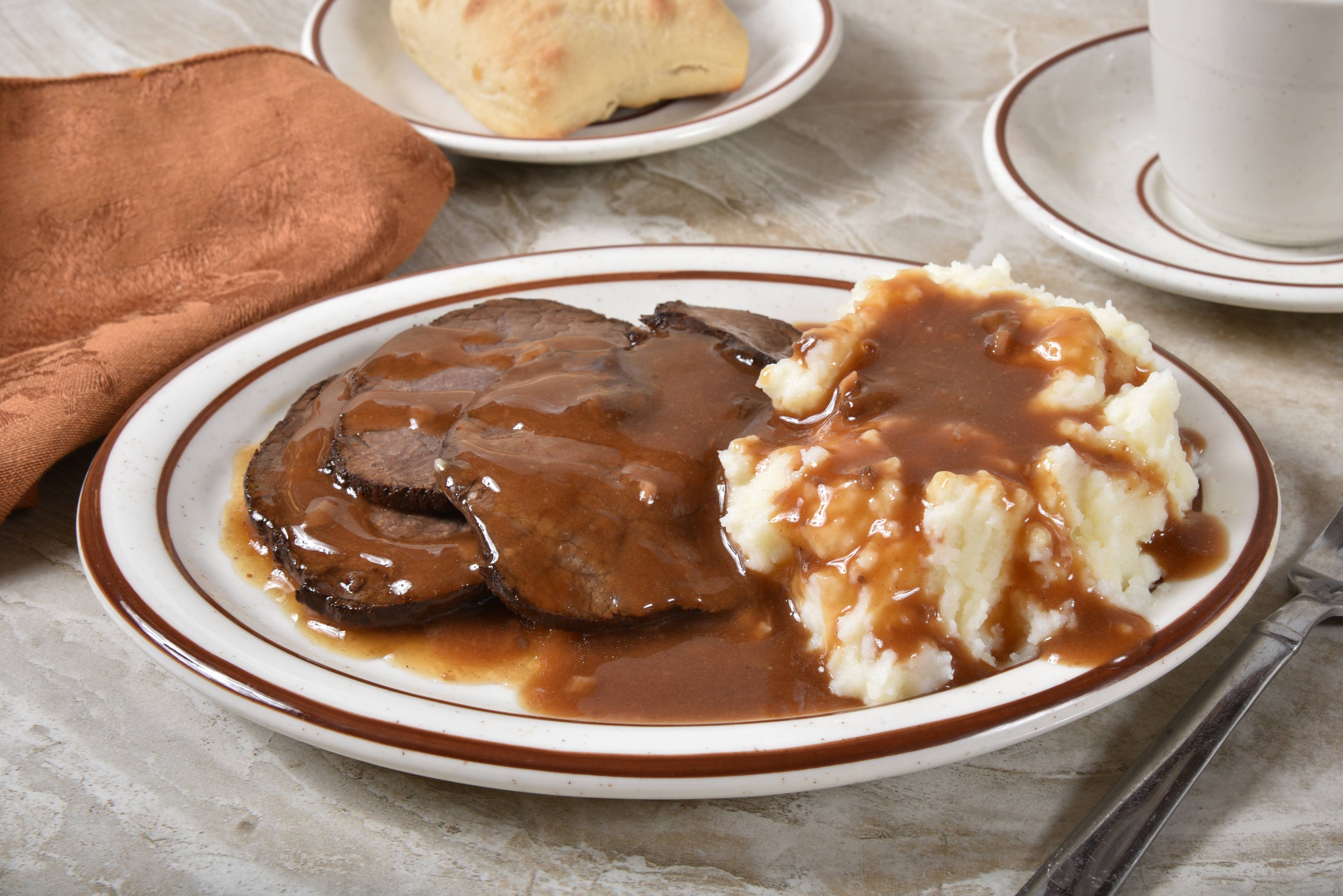 Oven Top Round Roast Beef