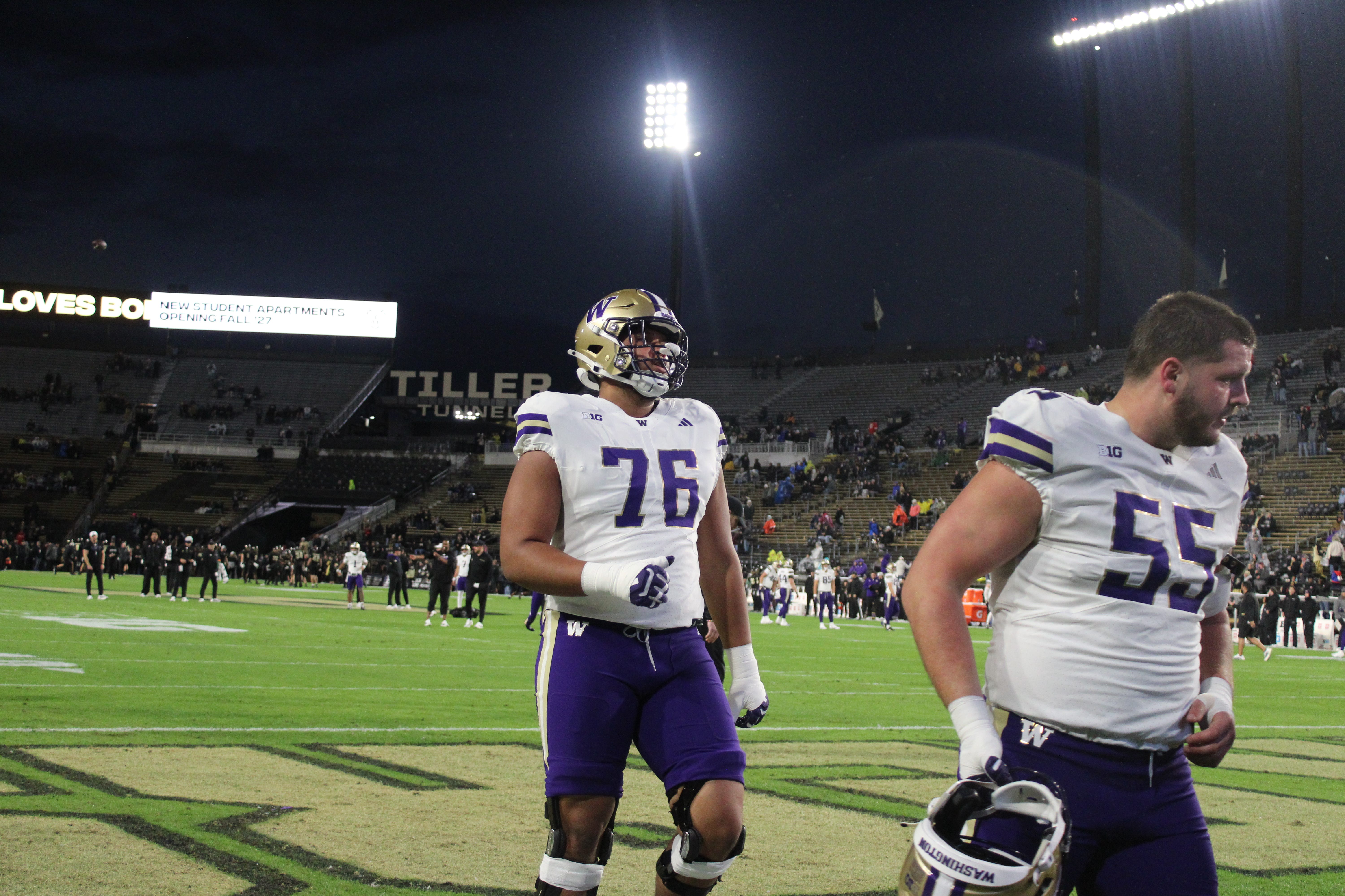 Kodi Greene turned in best game yet for Washington football vs. Purdue