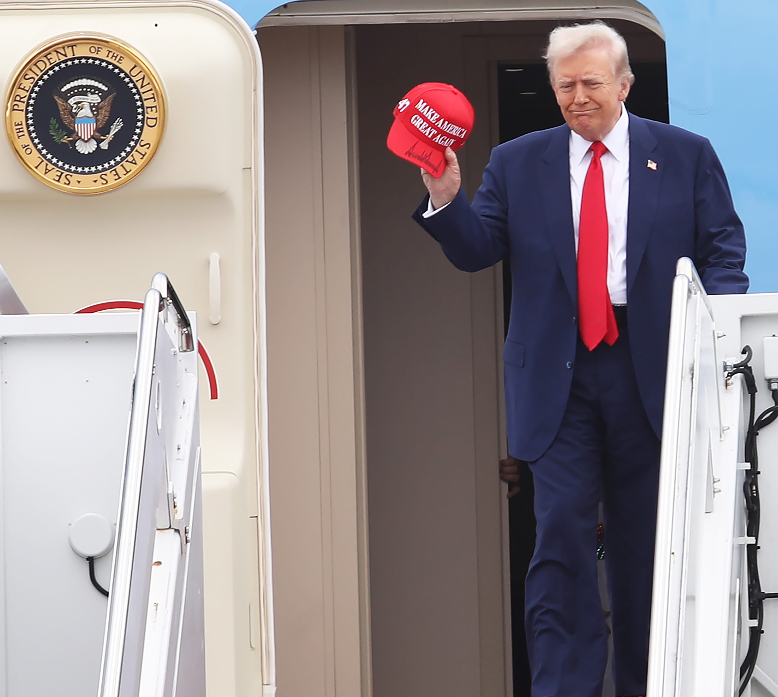 Why is Trump coming to Daytona a week after Florida stop?