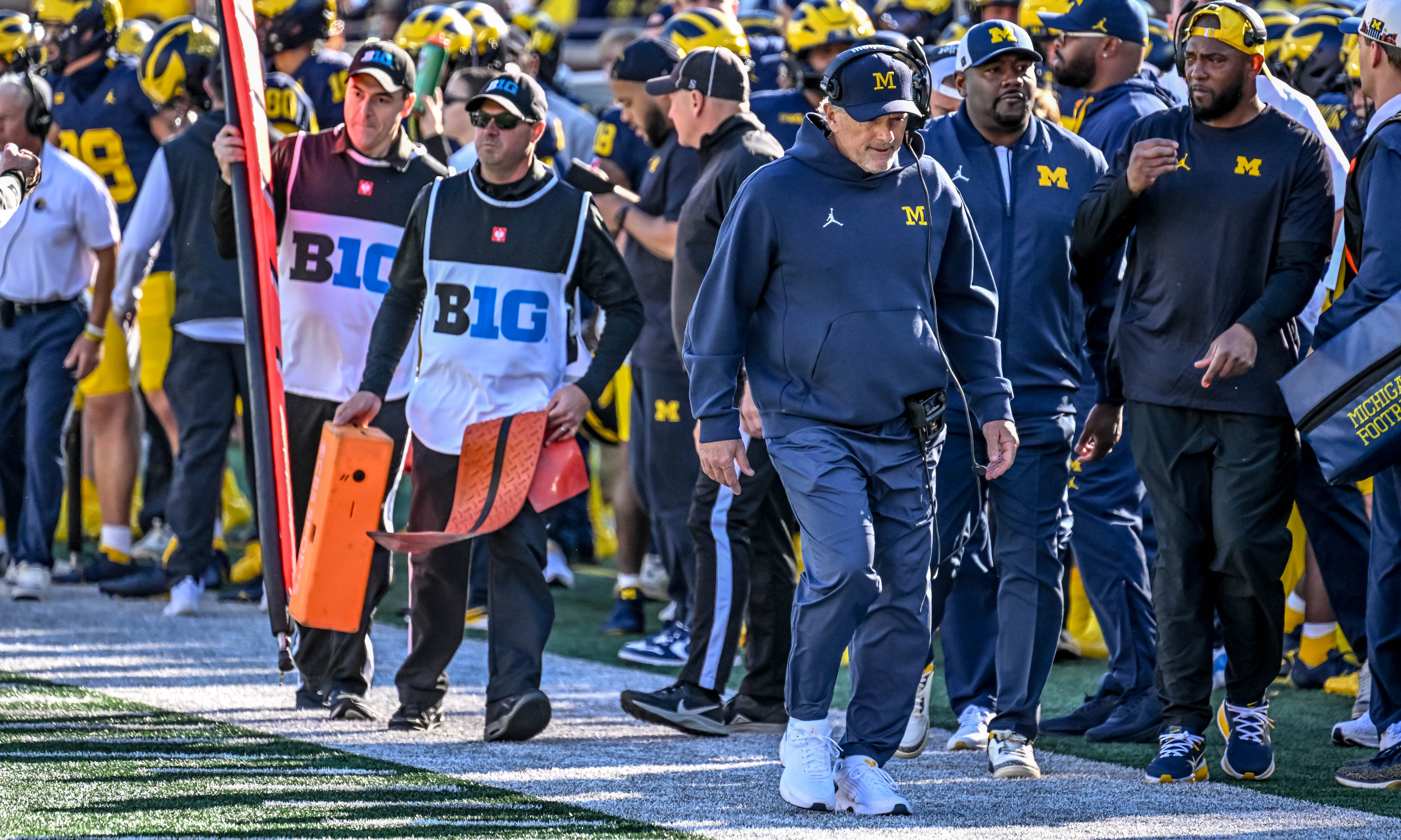 Kyle Whittingham explains disastrous Michigan play call vs. Indiana