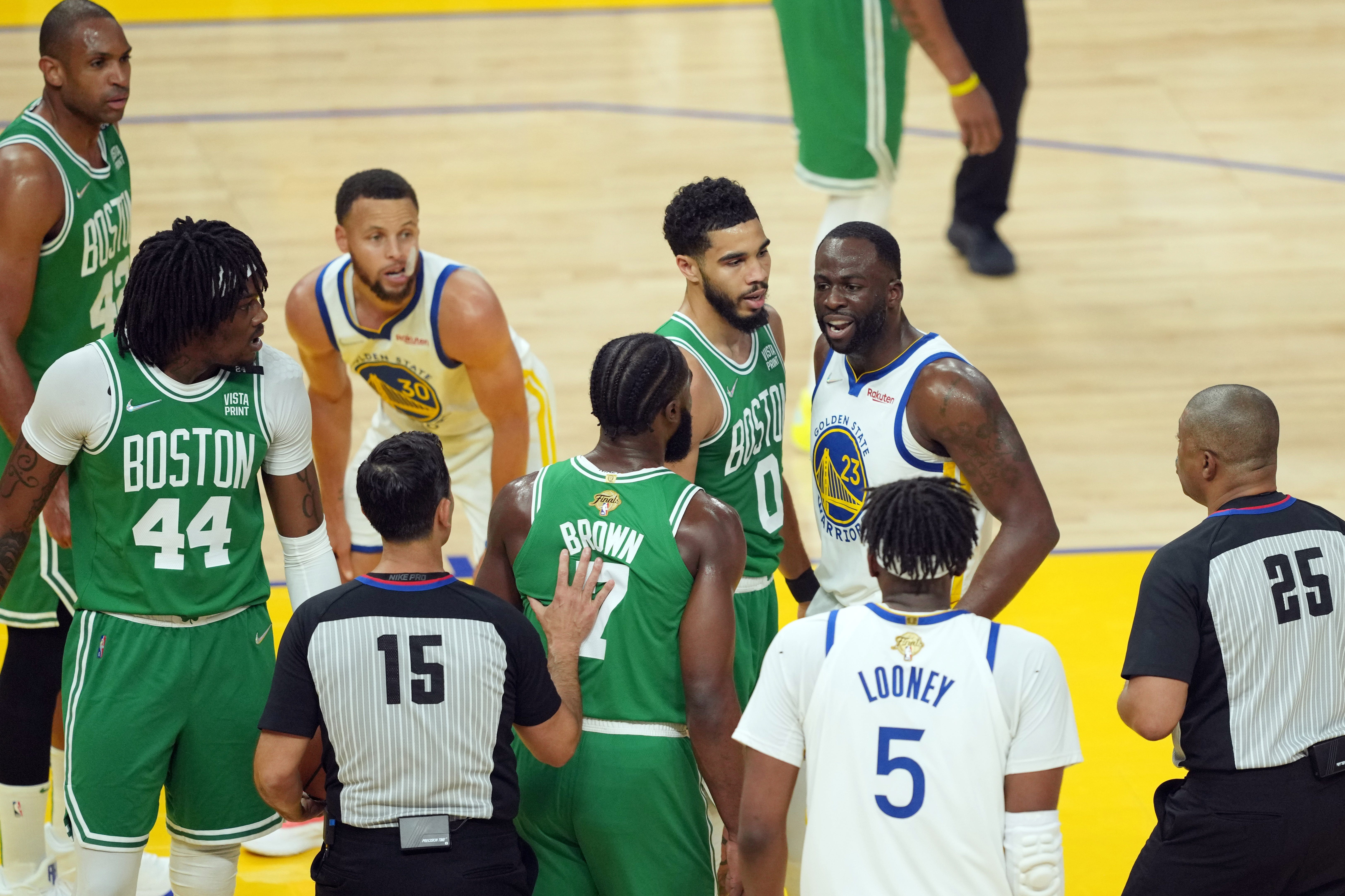 Warriors vet Draymond Green on Jayson Tatum - Jaylen Brown Boston Celtics trade beef