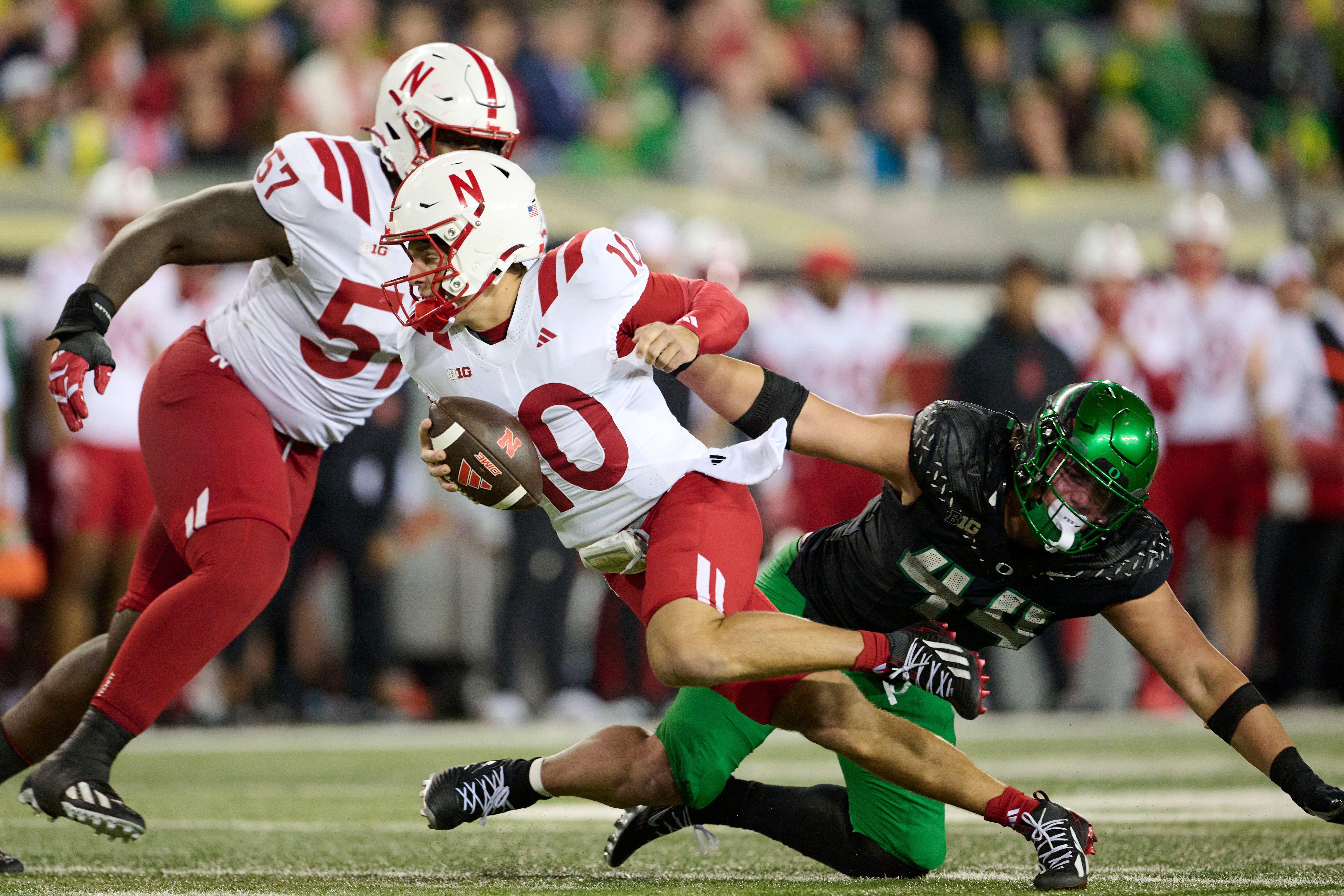 Nebraska moves up the latest USA TODAY Sports football 1-138 re-rank