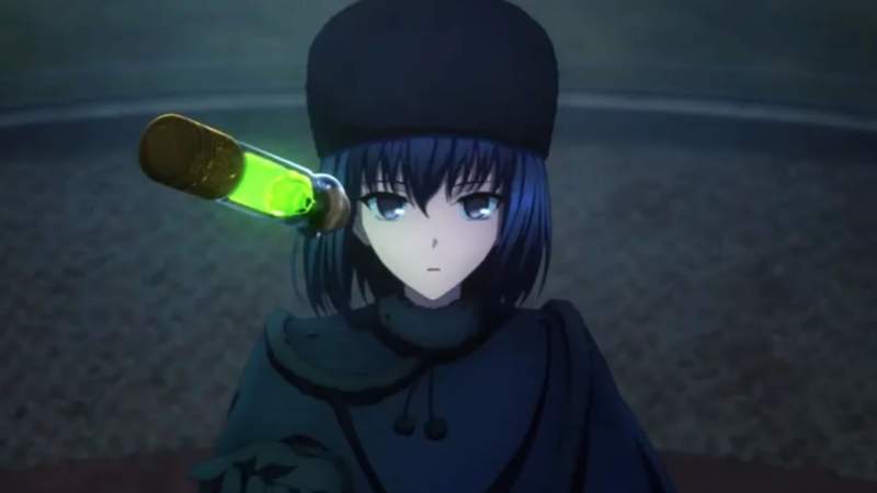 Character as seen in the trailer - Source: Studio Ufotable