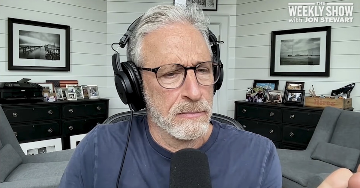 Jon Stewart Shocked After Viewer Asks Whether ‘Trump and Co' Will Pull Jan. 6 2.0 After Midterms: ‘Oh, God!'
