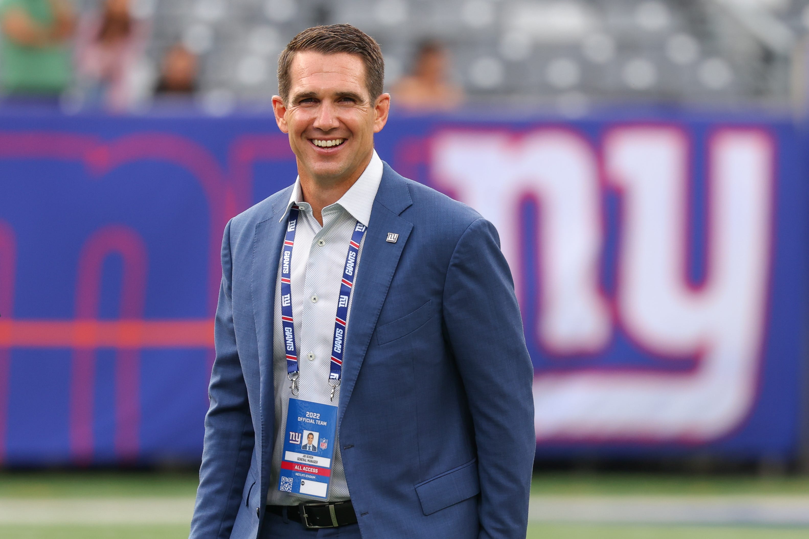 New York Giants' Joe Schoen likes the makeup, grit of his team so far