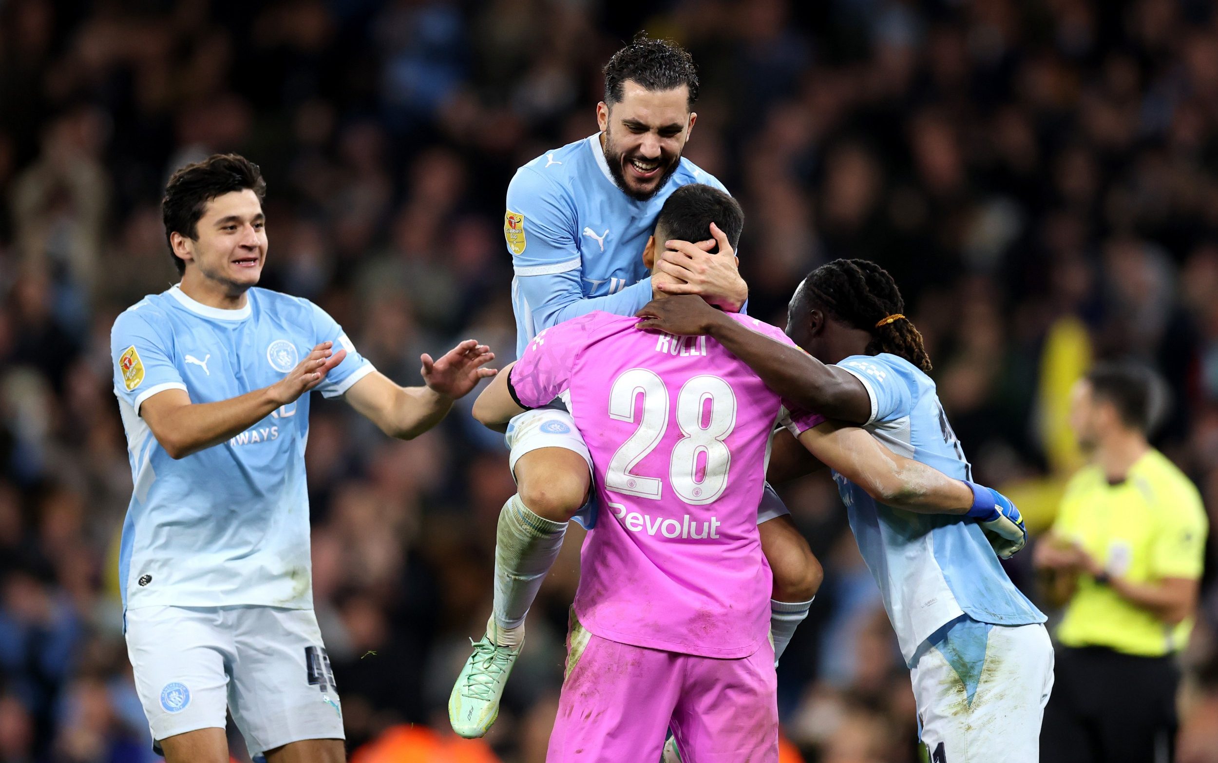 Man City avoid similar fate to Arsenal with penalty shoot-out win over Brighton