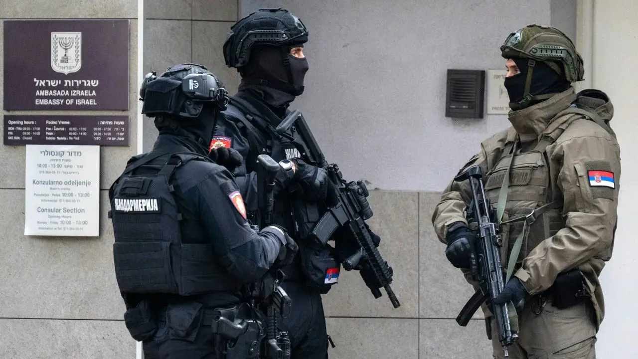 Attacker shouting 'Allahu Akbar' killed outside Israeli Embassy in ...