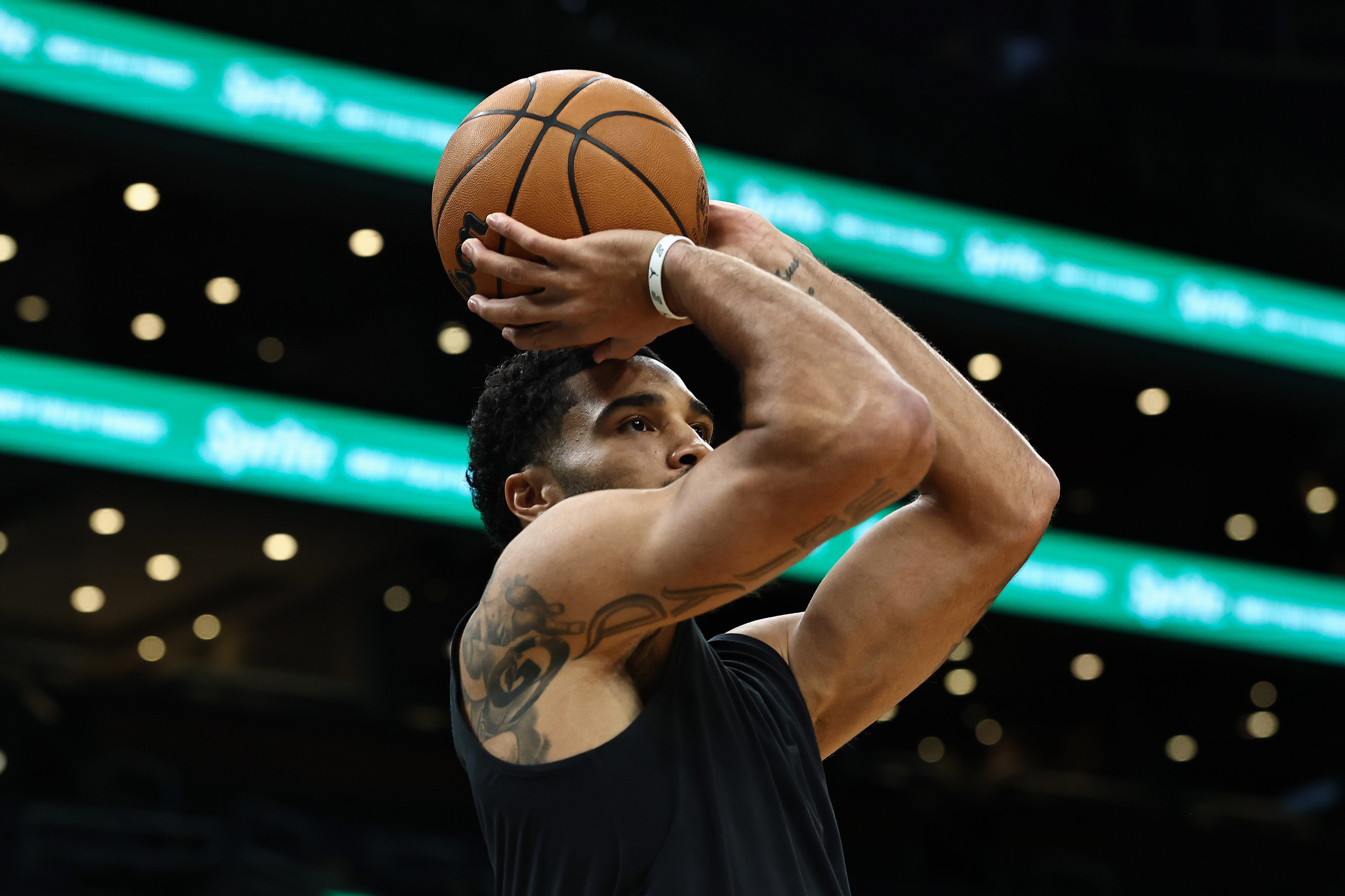 Jayson Tatum shuts down questions on Jaylen Brown drama