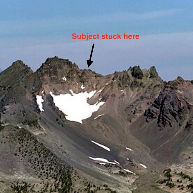 Bend man rescued from Central Oregon mountain summit amid cold ...