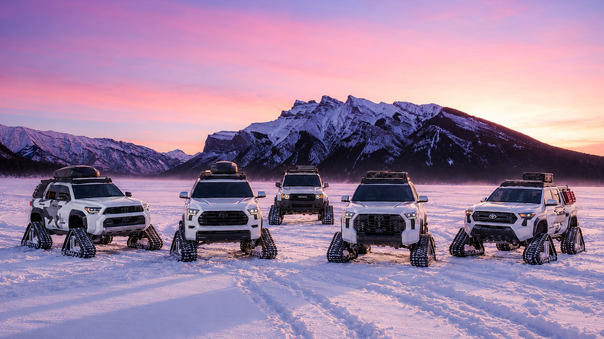 Toyota Snowhunter Concepts: Snow Tracks Hit 5 Models At SEMA 2026 - AOL