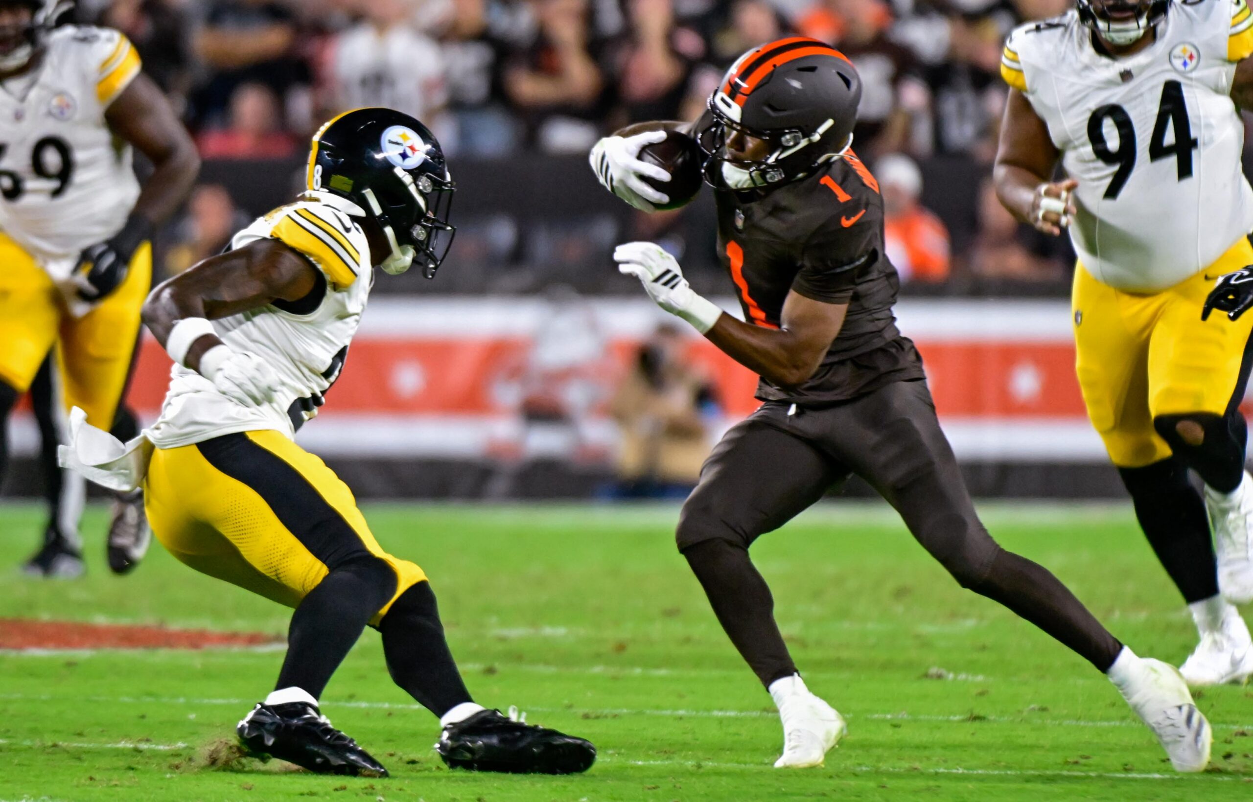 Browns Wide Receiver Opens Up on Heated Rivalry with Steelers