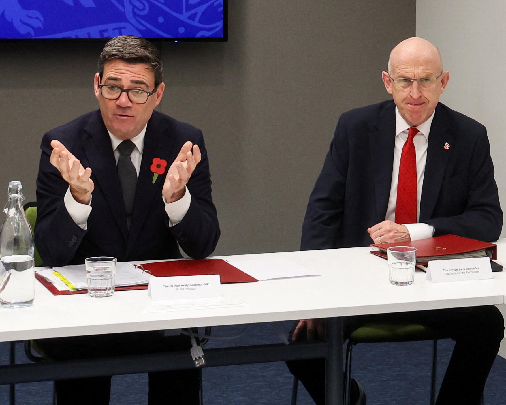 Andy Burnham admits first budget was not radical enough due to economic limits