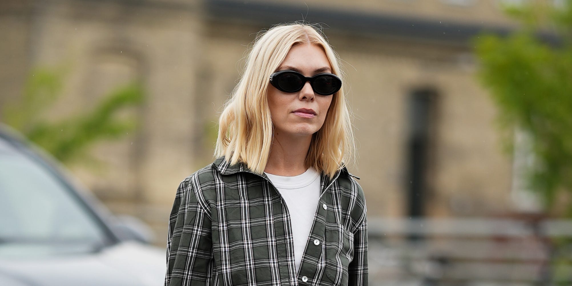 The Cool-Girl Way to Style Flannel Shirts This Fall - AOL