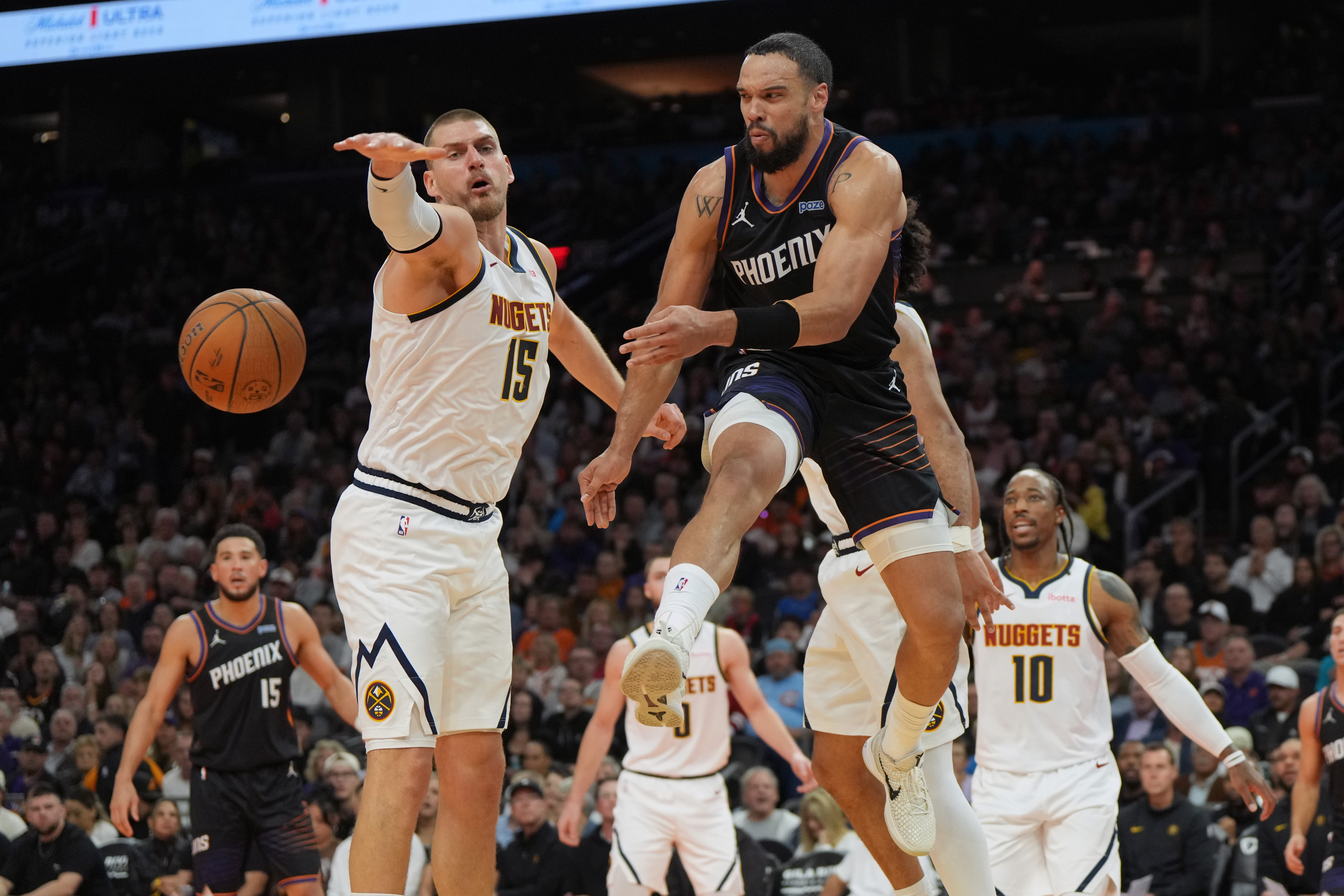 Pointer Nba Murray scores 39 points, Braun adds 31 to lead Nuggets over the Suns ...