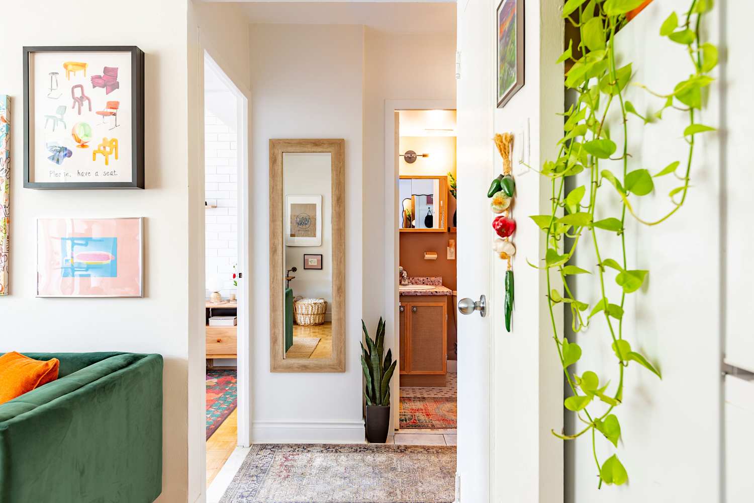 She Put a $9 IKEA Spice Rack in Her Small Bathroom and It Fixed Storage Issues