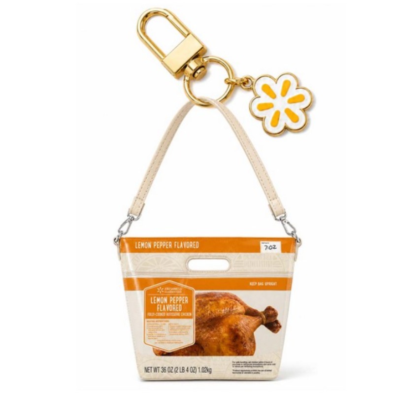Lemon Pepper Rotisserie Chicken Purse Replica Bag Charm