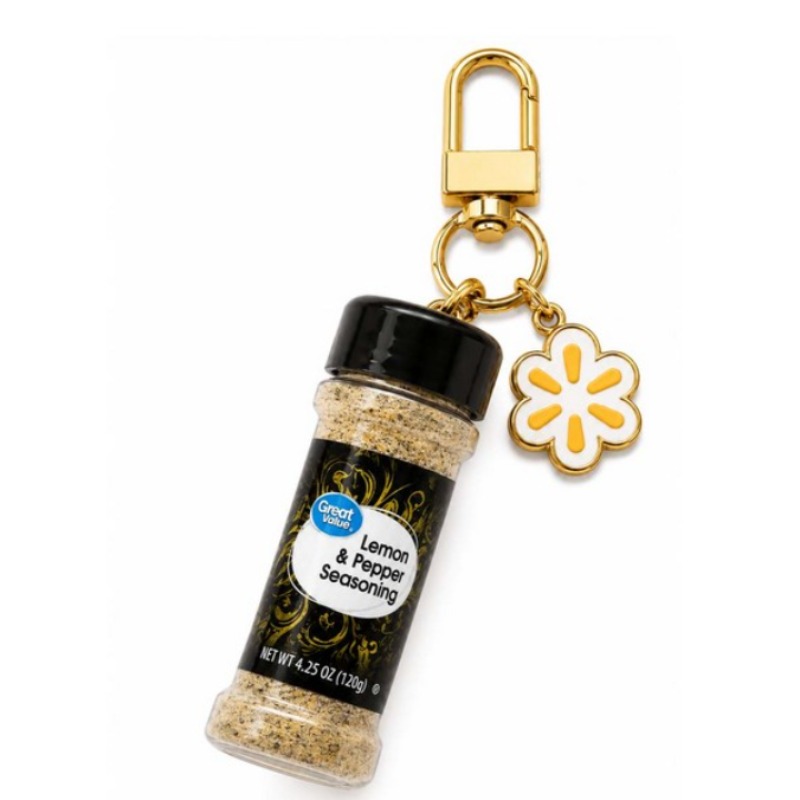 Great Value Lemon & Pepper Seasoning Bag Charm