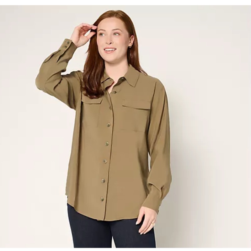Utility Patch Pocket Woven Shirt