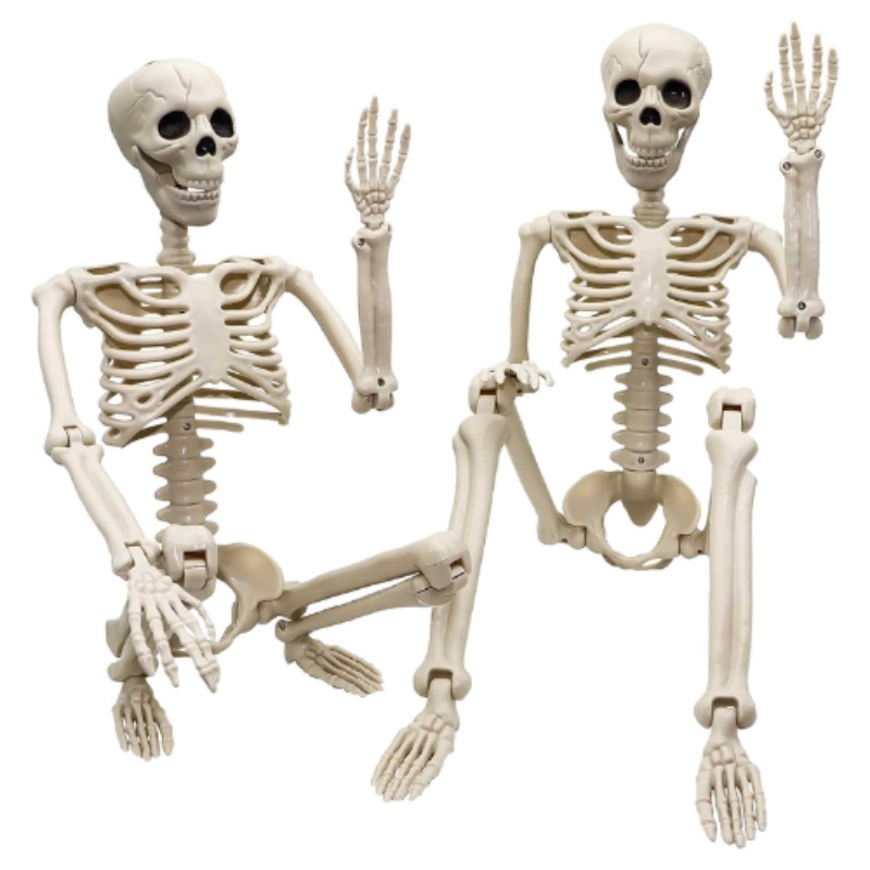 36" Halloween Skeletons, 2 Pack